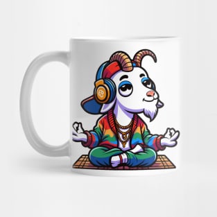 Funny goat yoga Mug